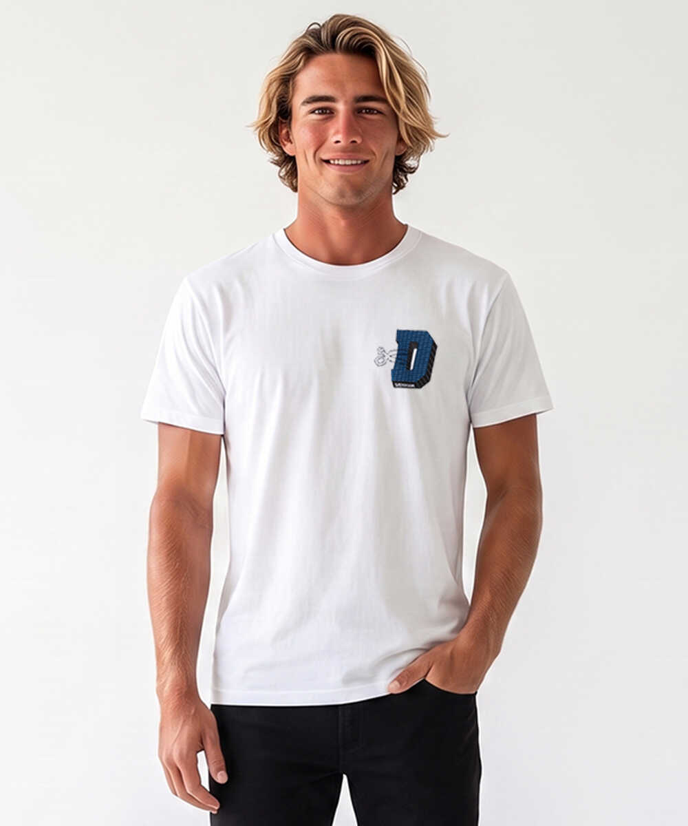 シザースステッチディーTシャツ