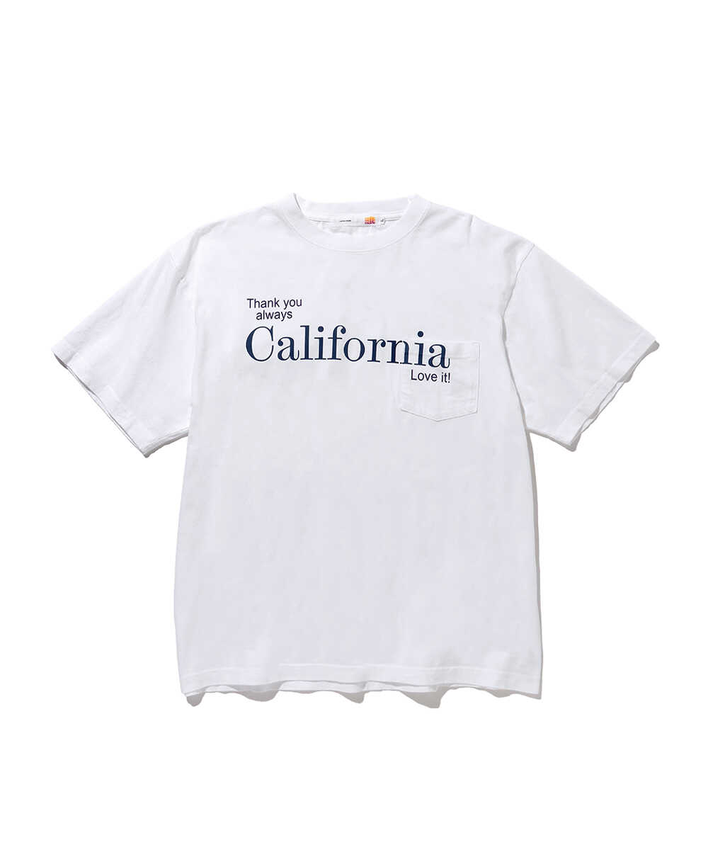Thank you always California プリントTシャツ
