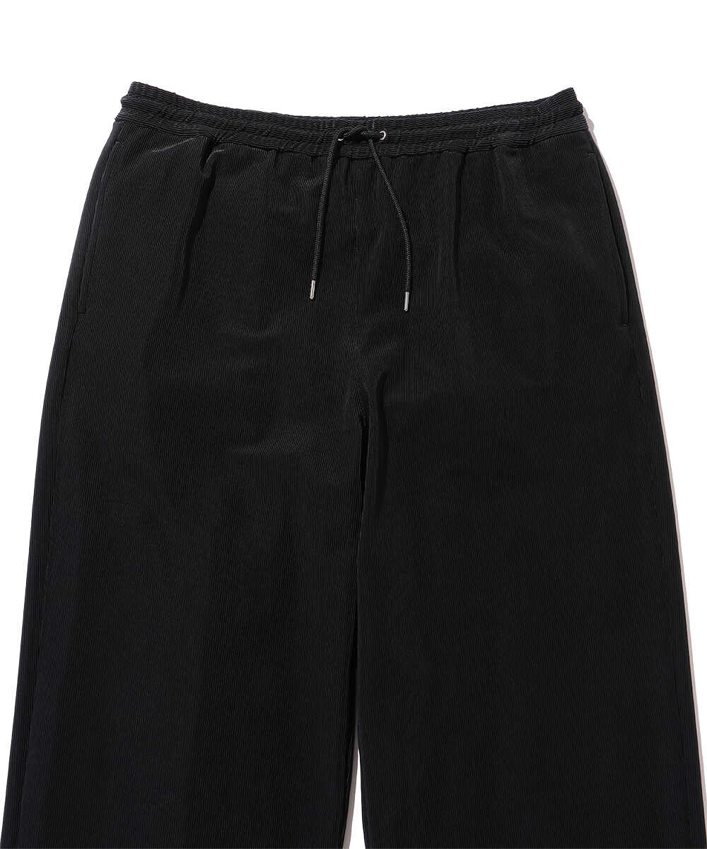 コードピケ 2WAY ストレッチイージーワイドパンツ