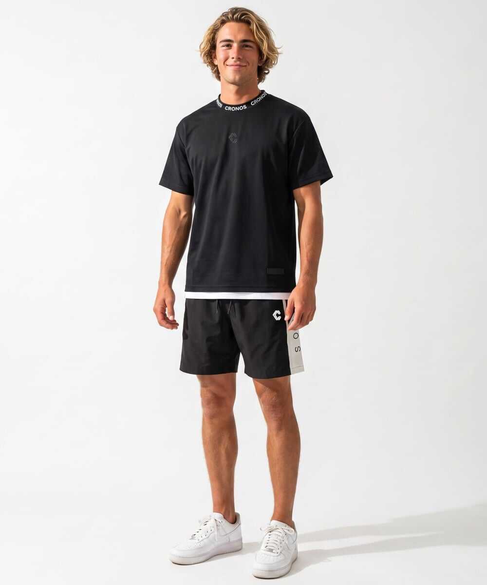 接触冷感 メッシュTシャツ
