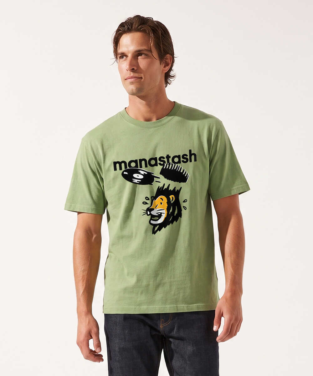 ライオンプリントTシャツ