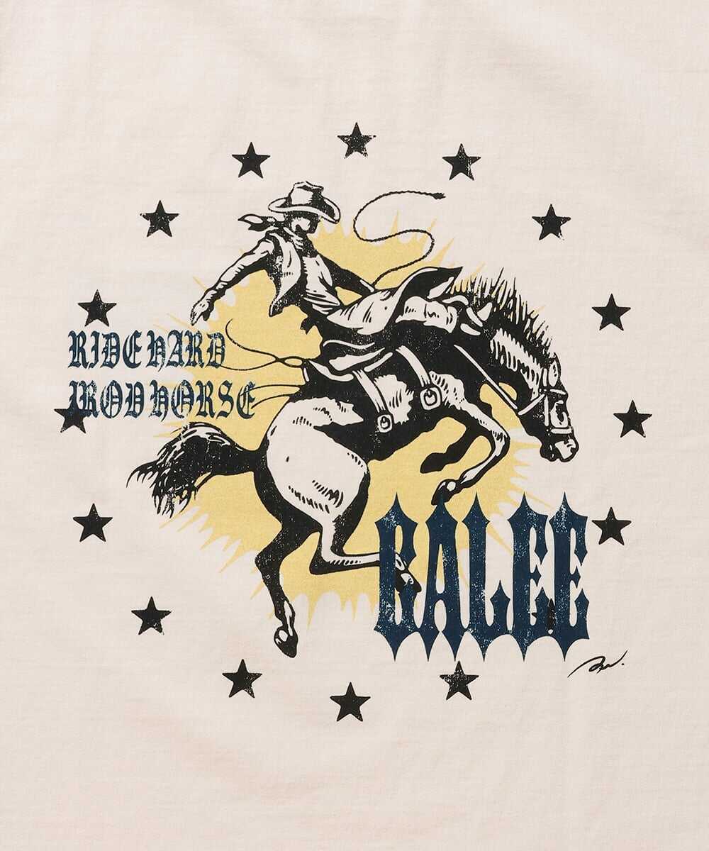 BARTHDAY WORKS アイアンホース バックプリントTシャツ
