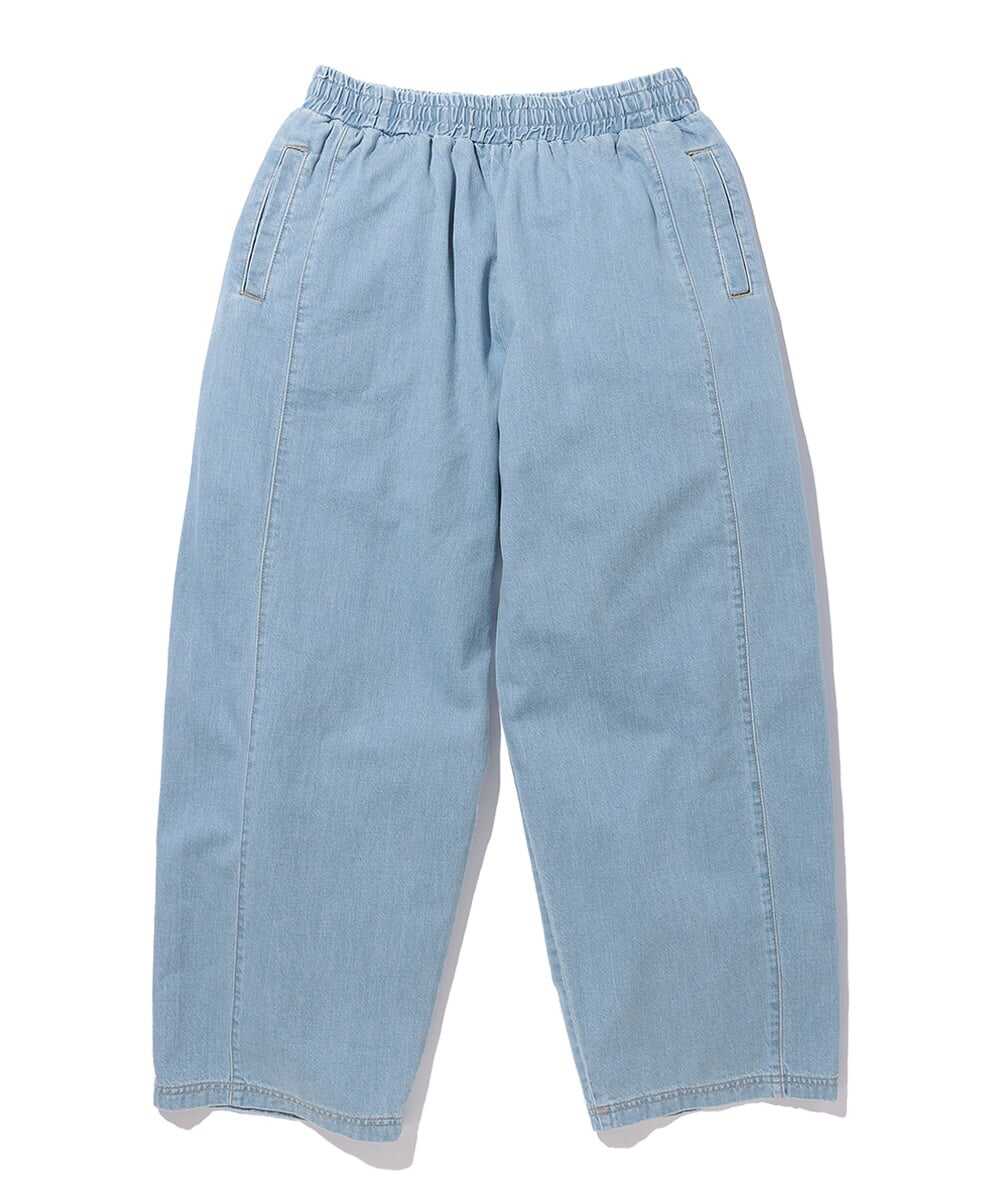 バルーンシルエット バレルデニムパンツ