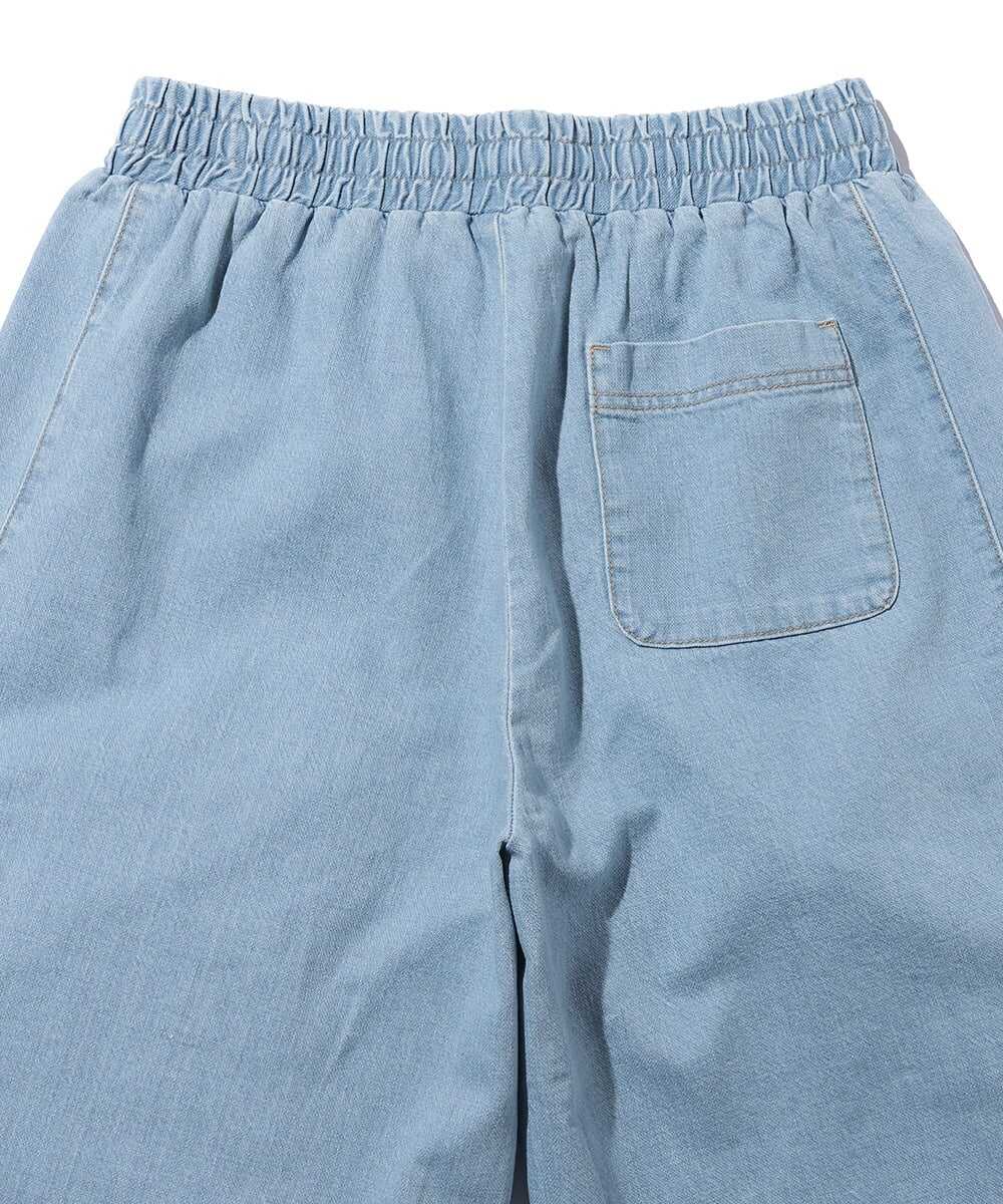 バルーンシルエット バレルデニムパンツ