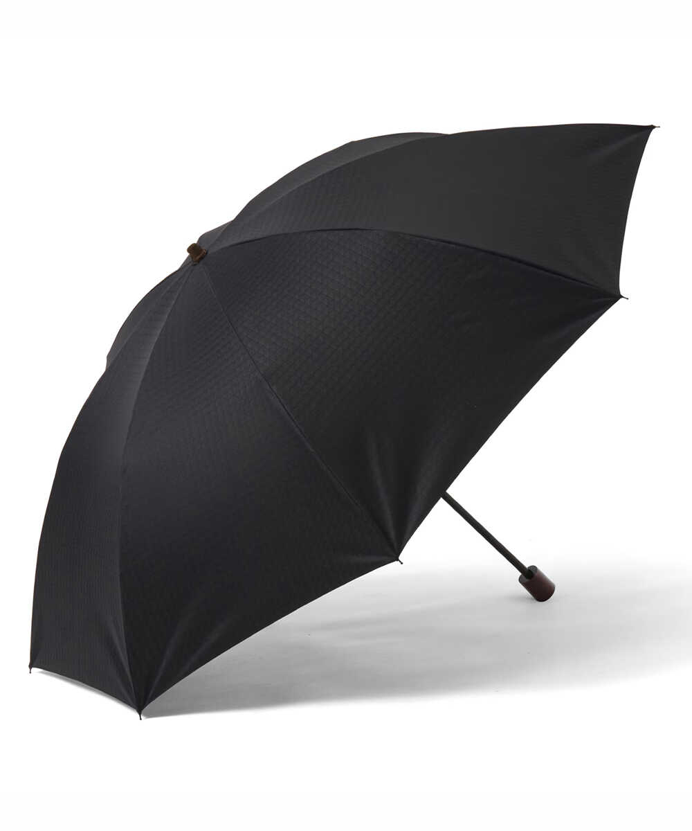晴雨兼用 58cm折りたたみ傘 一級遮光 キューブ