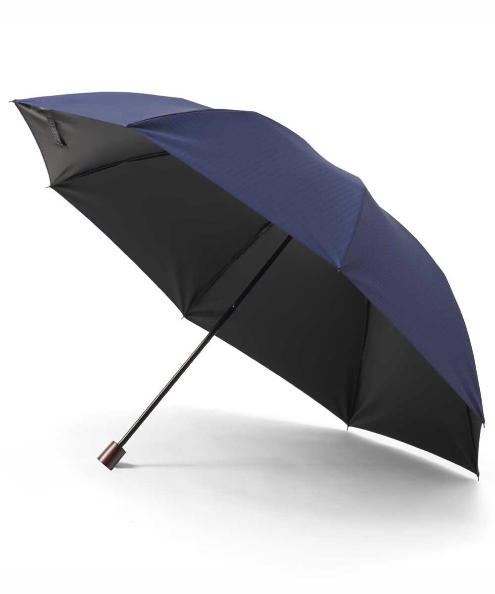 晴雨兼用 58cm折りたたみ傘 一級遮光 キューブ