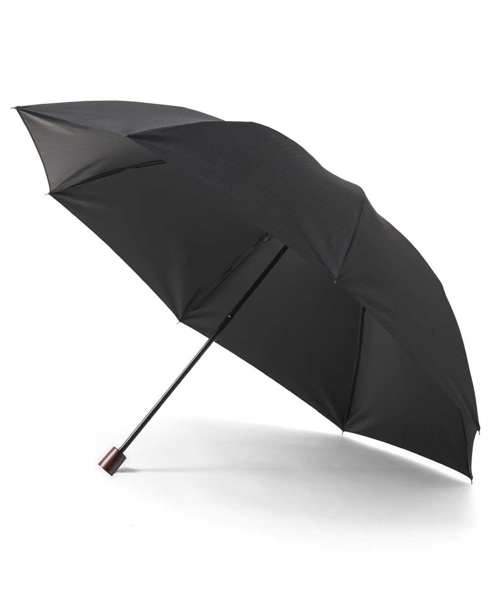 晴雨兼用 58cm折りたたみ傘 一級遮光 キューブ