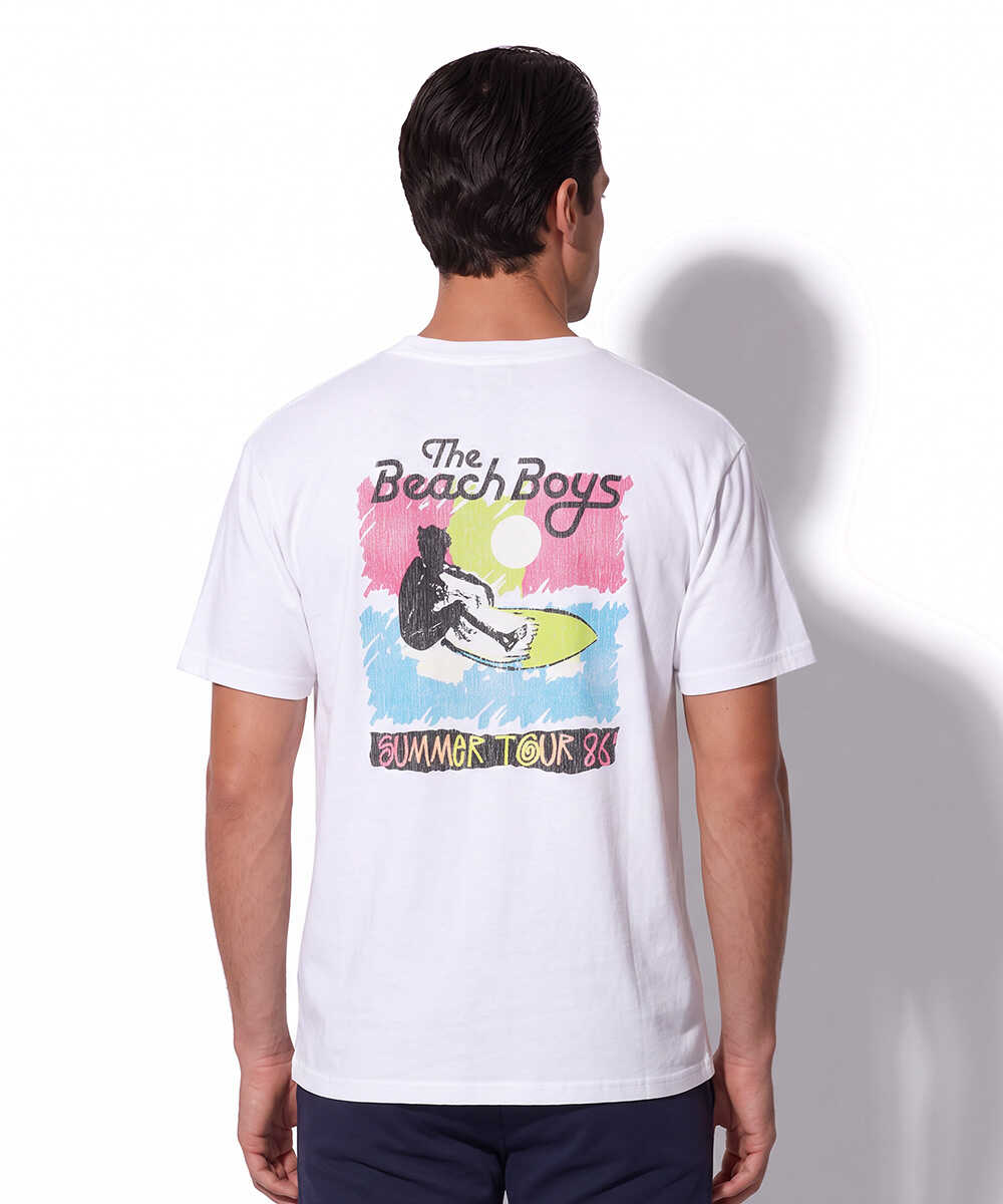 限定 結成65周年記念 ビーチ・ボーイズ コラボプリントTシャツ