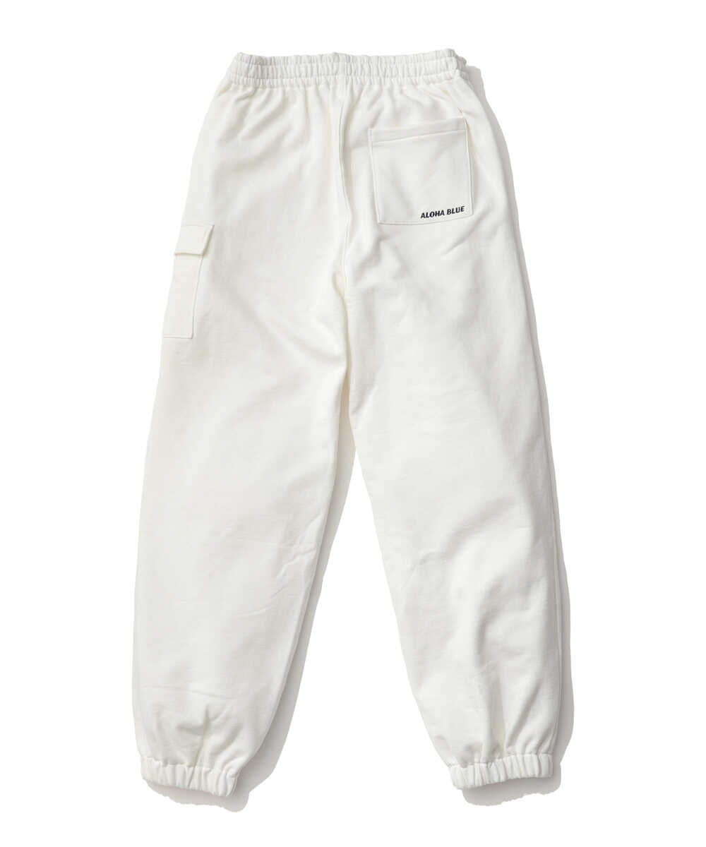 限定 カーゴスウェットパンツ