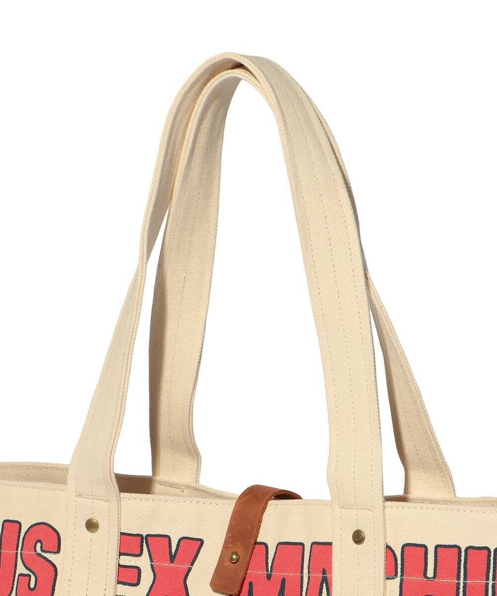 コットンキャンバス ラージトートバッグ