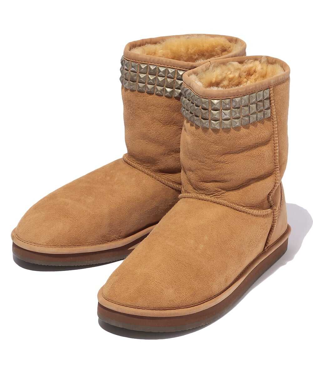 別注 RAINBOWSANDALS×OLDSTUD シープスキンブーツ