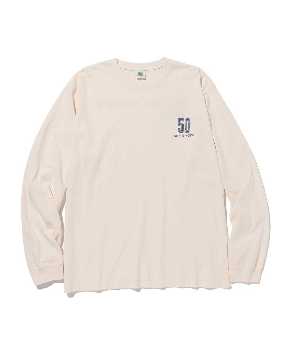 50th ANNIV レトロバックプリント ロゴロンT