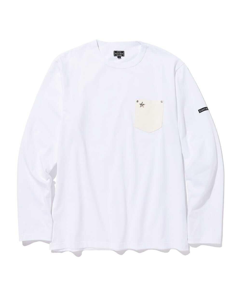 レザーポケットロンT