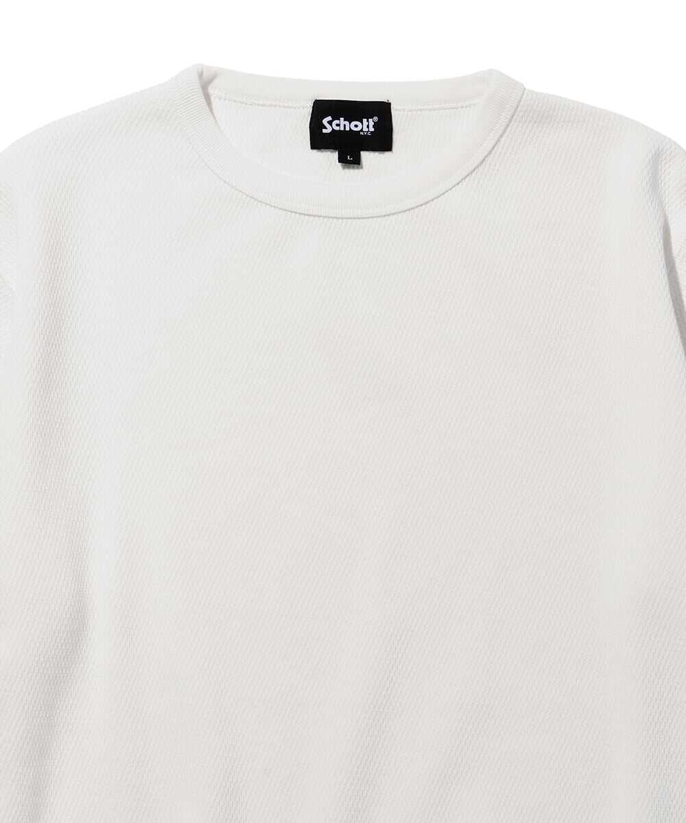 ハニカムワッフル ロンT