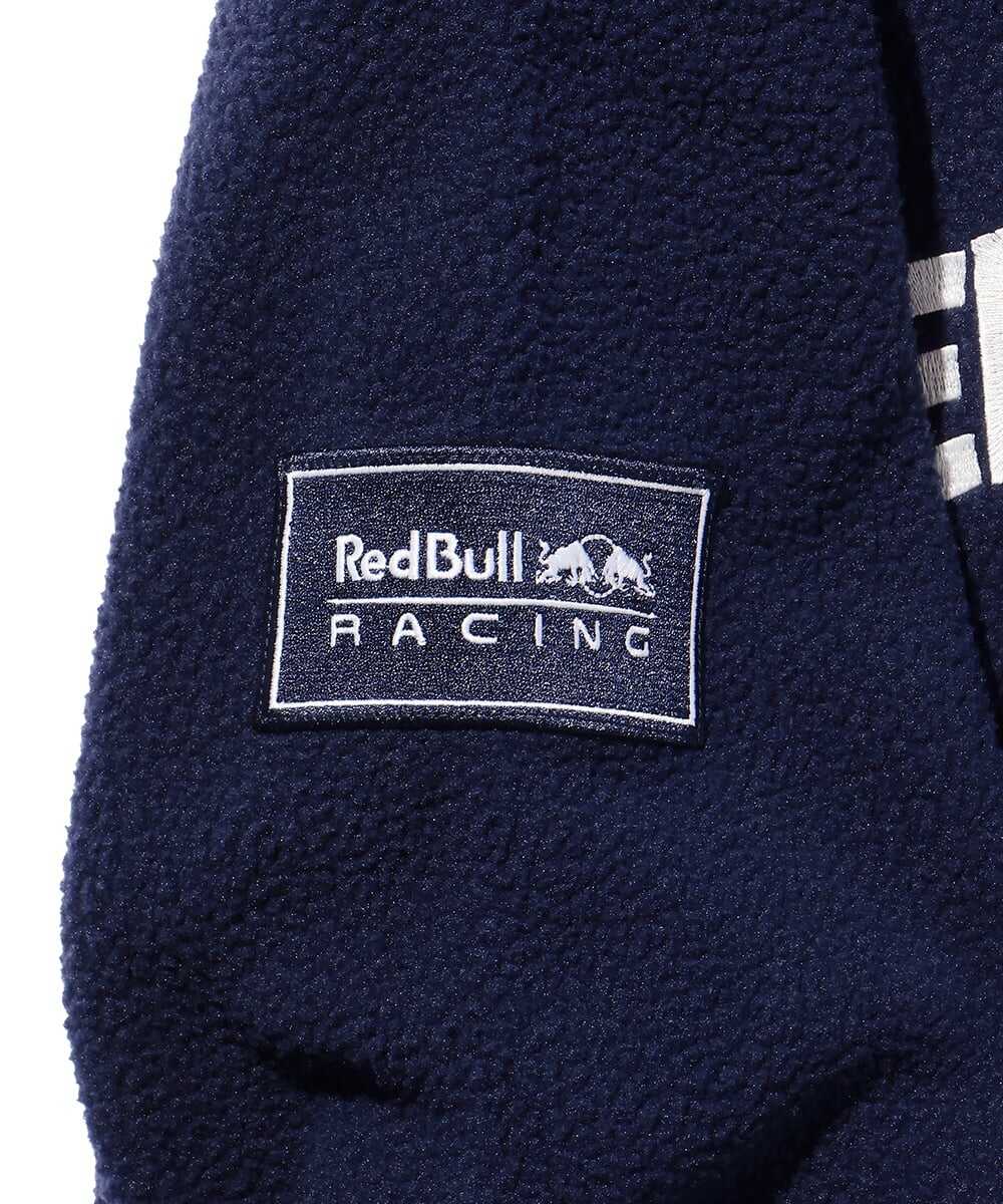 リラックスフィット ロゴ ハーフジップフリースプルオーバー