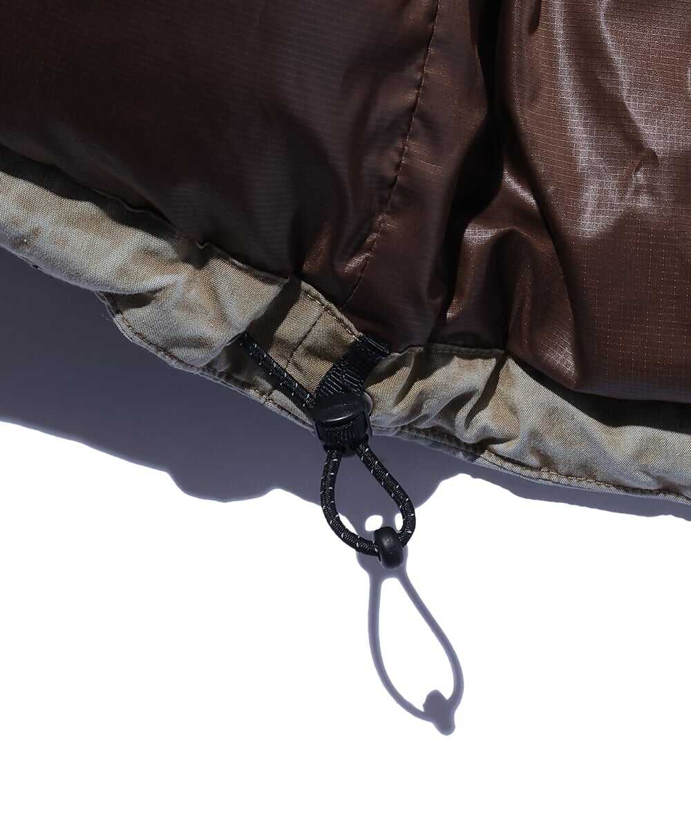 NANGA×DUFFER 硫化染め スタンドカラー ダウンジャケット