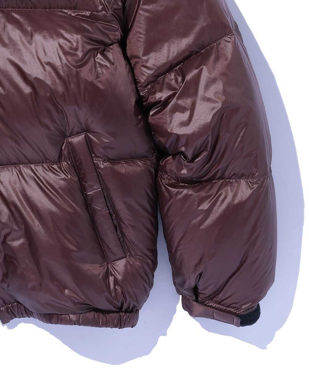 NANGA×DUFFER リップストップ シャイニーダウンフーディジャケット