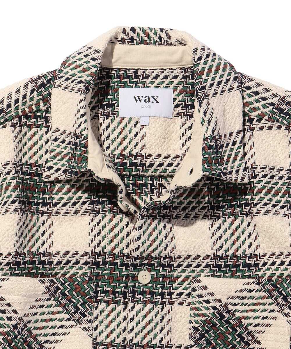 ハットンチェック柄シャツジャケット