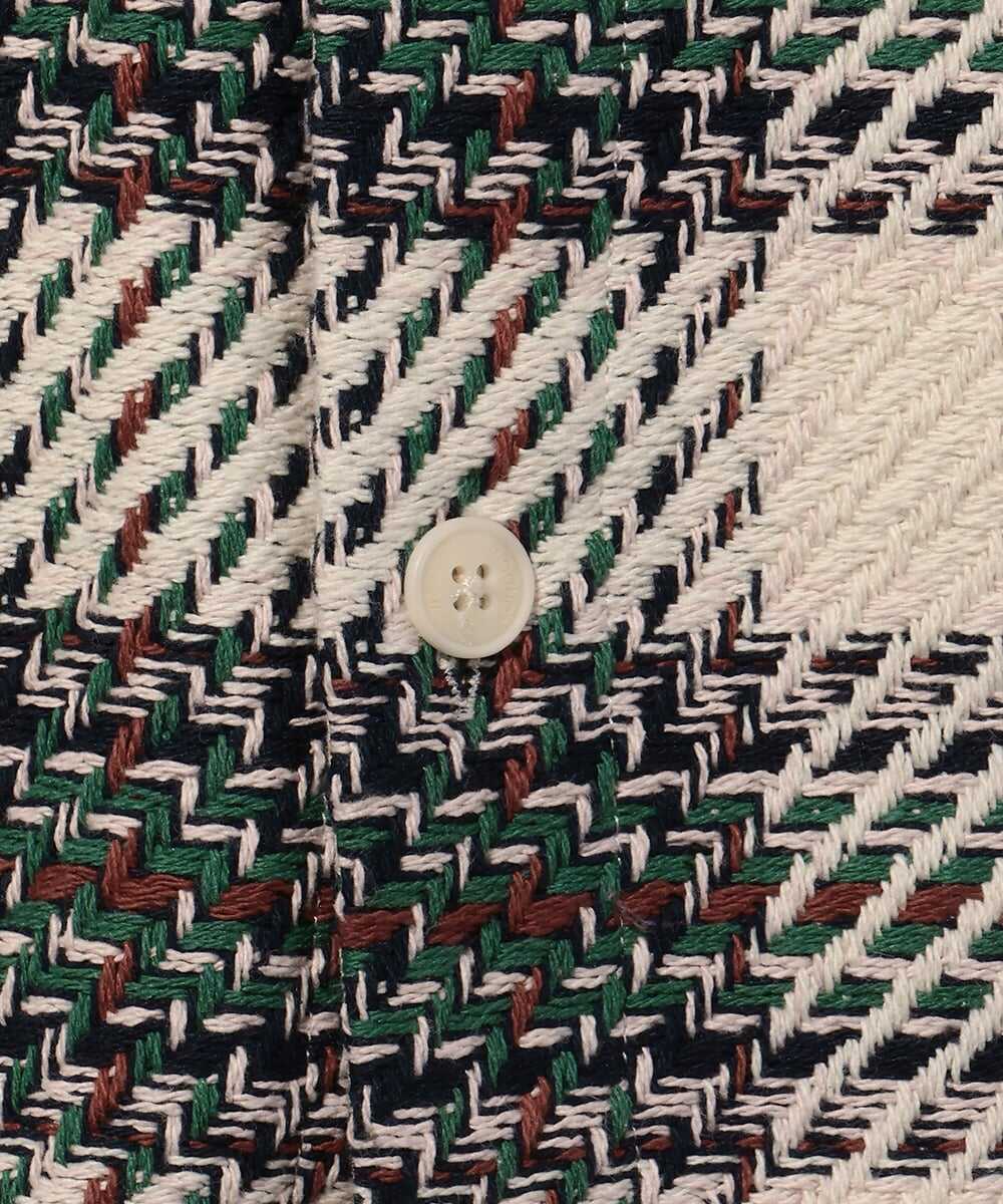 ハットンチェック柄シャツジャケット