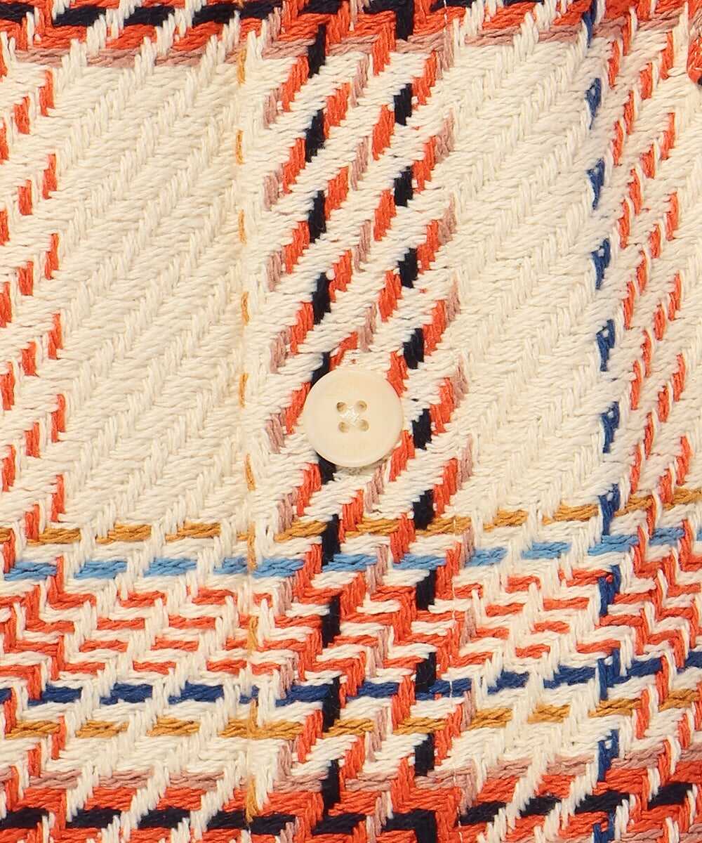 プラッドチェック柄シャツジャケット