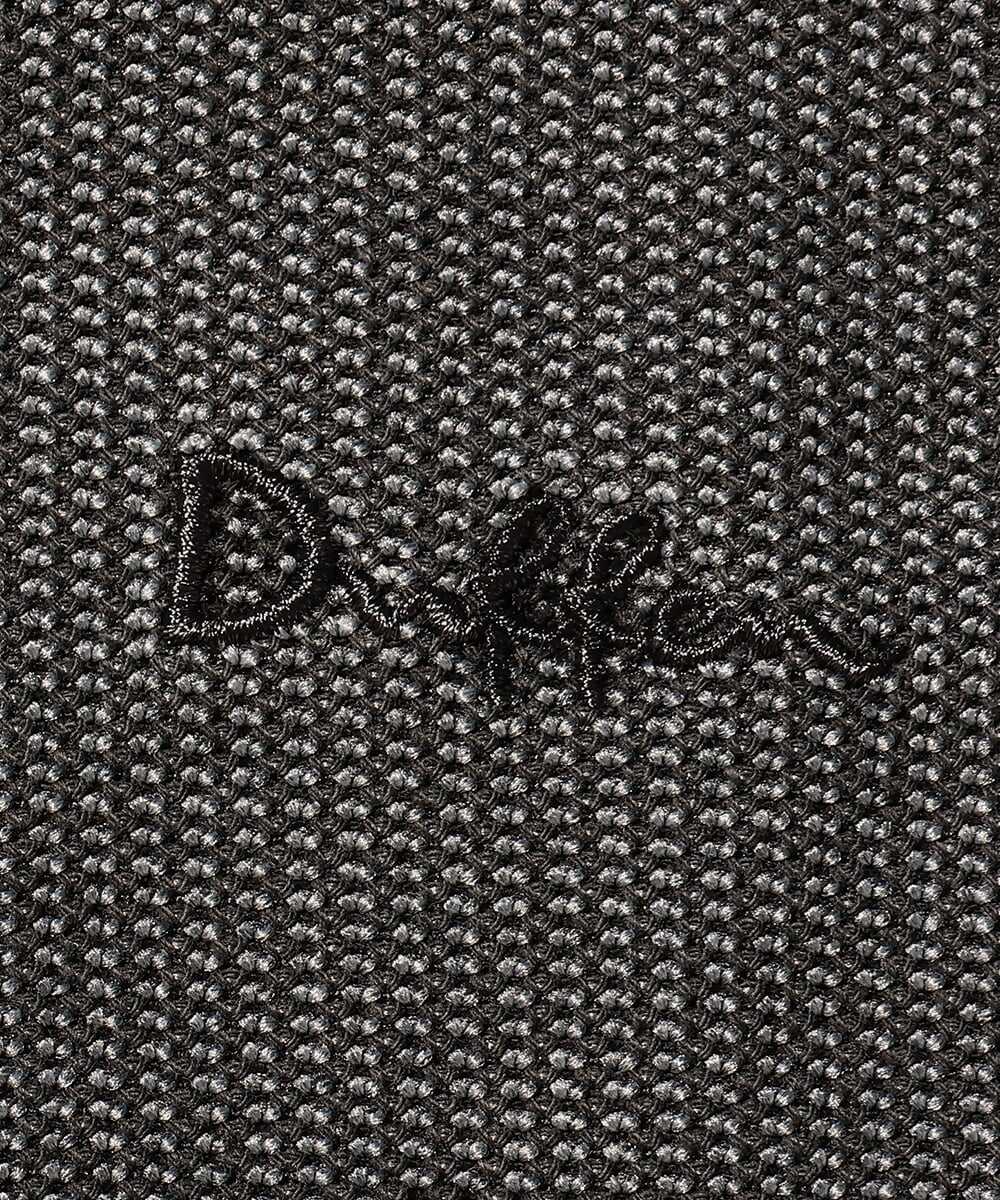 ロゴ刺繍 ニットライク プルオーバーフーディ