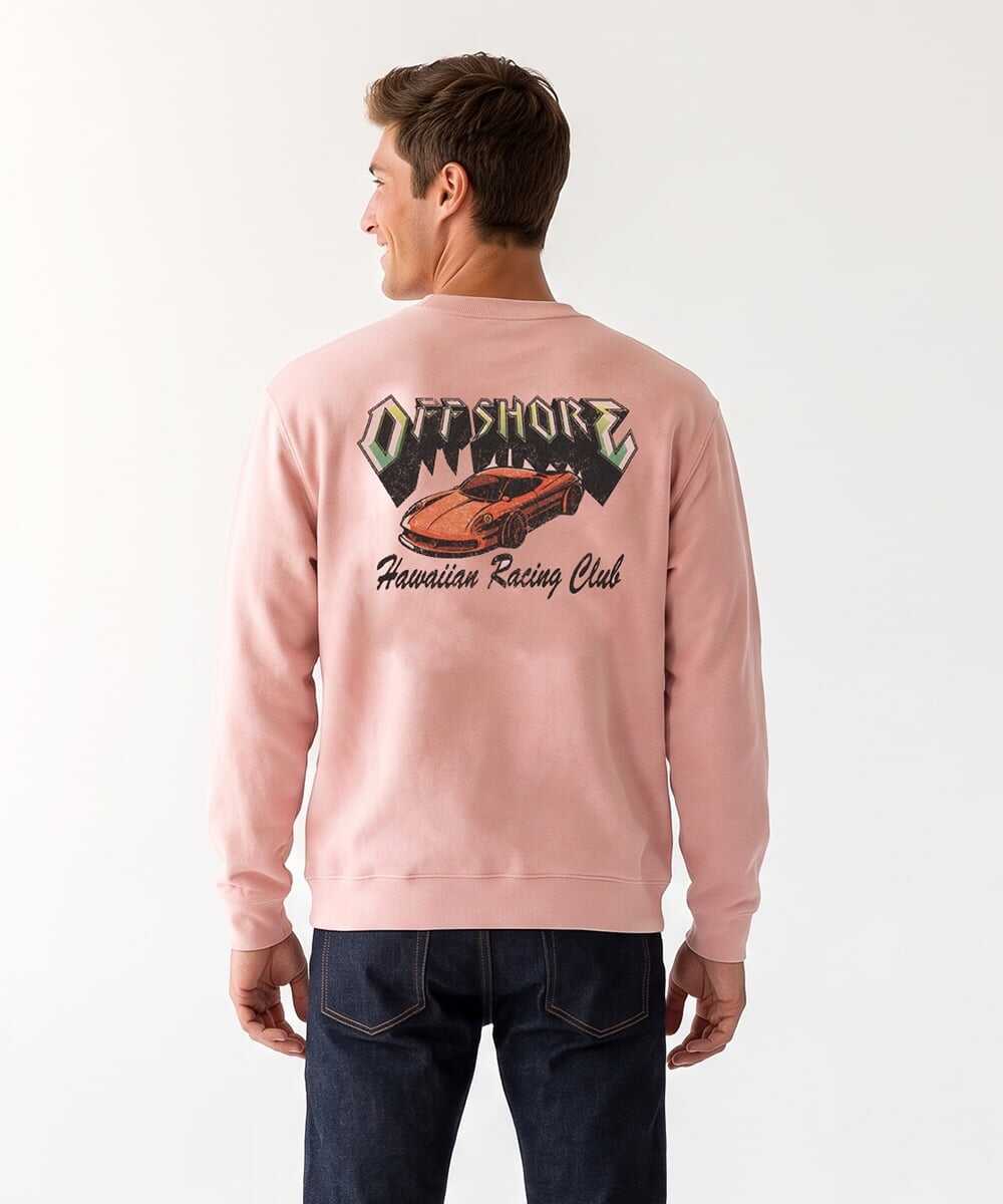 バックプリント レーシングスウェット
