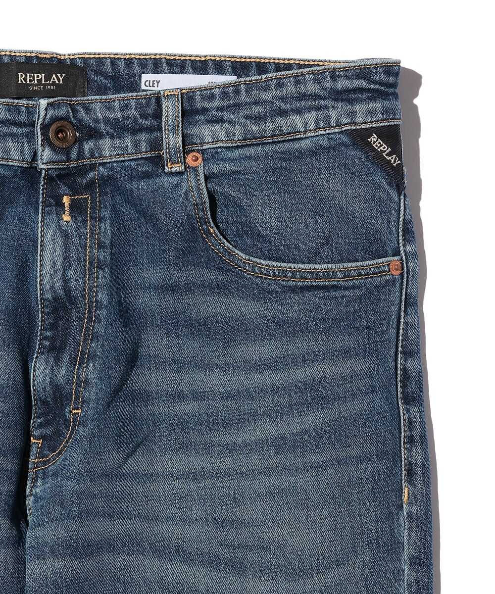 CLEY/クレイ ブーツカット コンフォートデニムパンツ