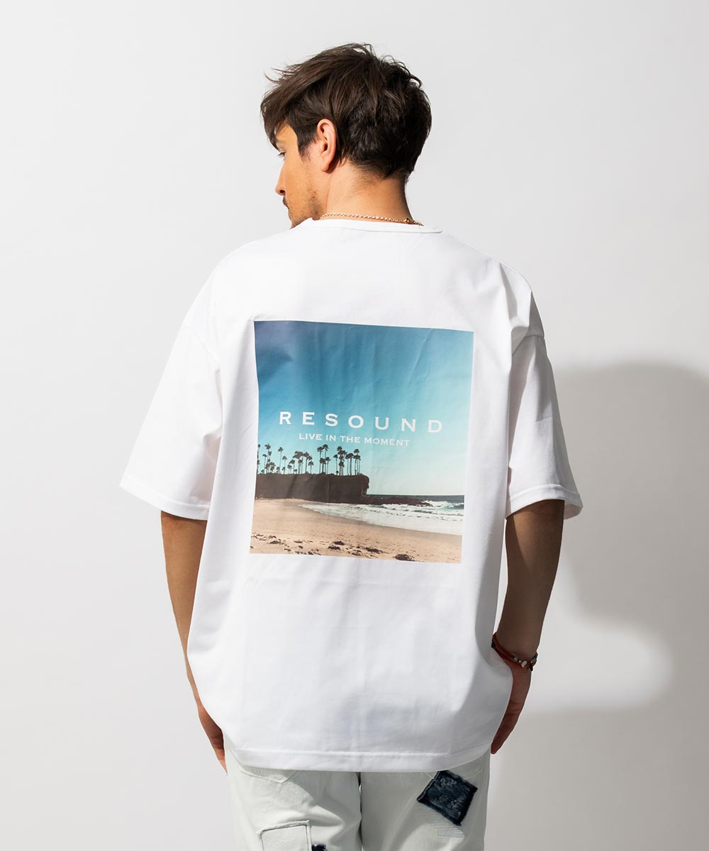 ビーチフォトオーバーTシャツ | リサウンド クロージング | Safari Lounge