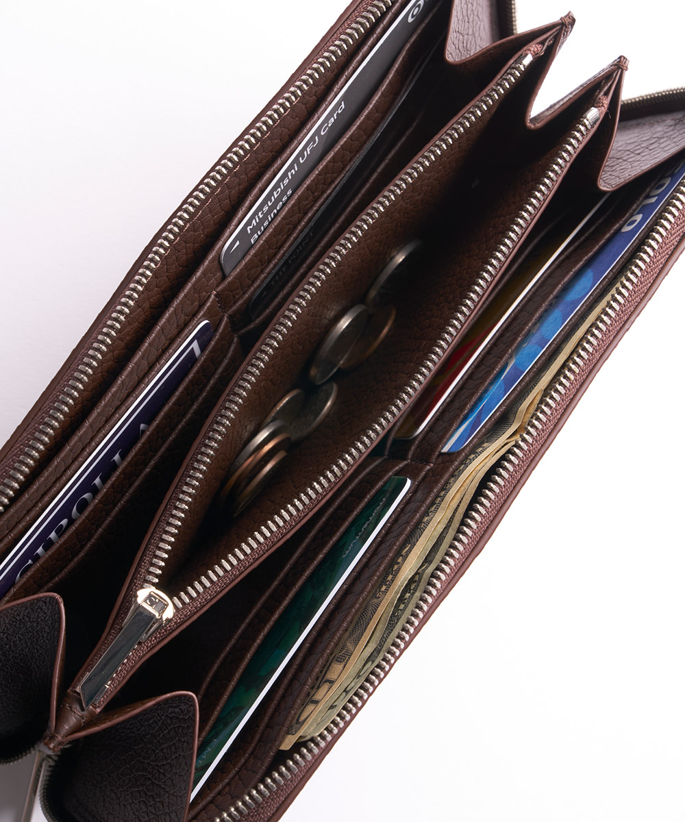 カミーユフォルネ ラウンドジップ ヴォーグレネ フランス製ラウンド