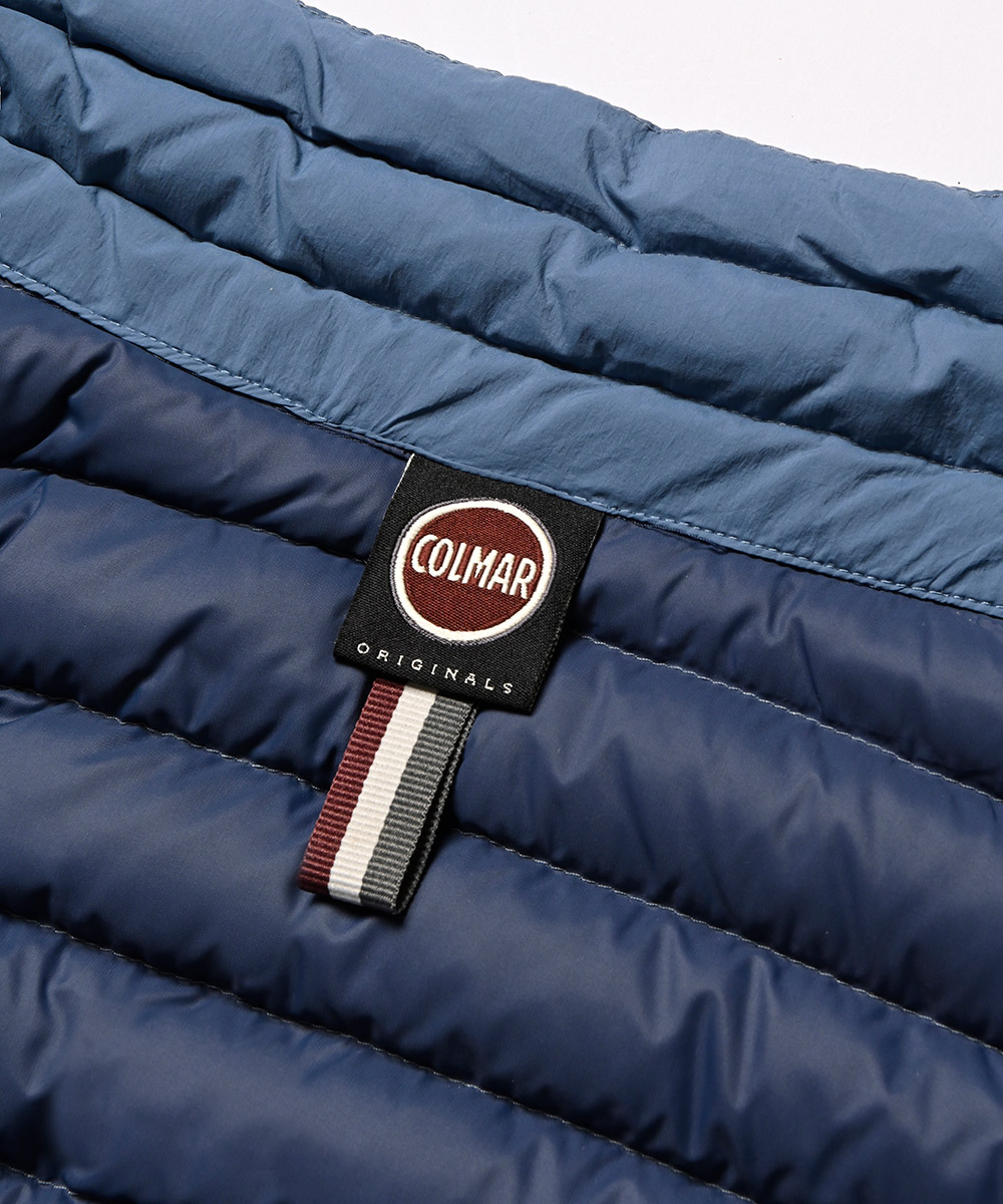 重ね着しやすいキルティングダウンベスト | コルマー | Safari Lounge