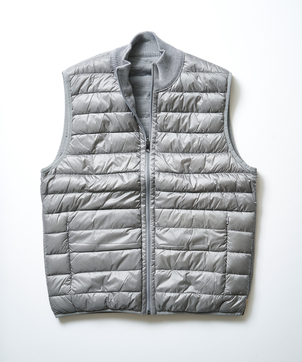 FALCONERI カシミヤ リバーシブル ダウンベスト カシミヤ リバーシブル ダウンベスト | Falconeri