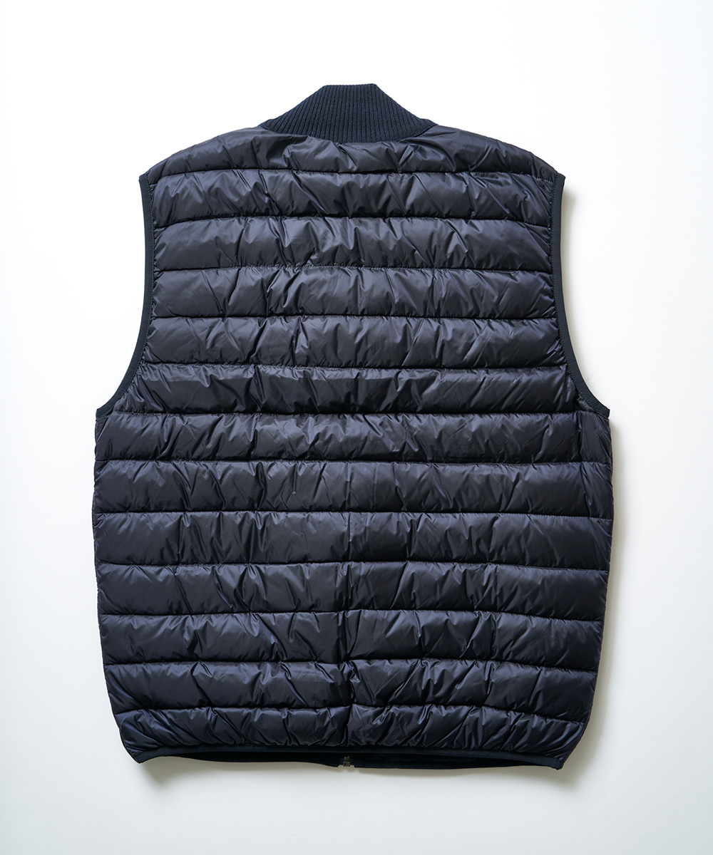 タグ付き　Falconeri ダウンベスト　リバーシブル　カシミヤ100%  L カシミヤ リバーシブル ダウンベスト | Falconeri