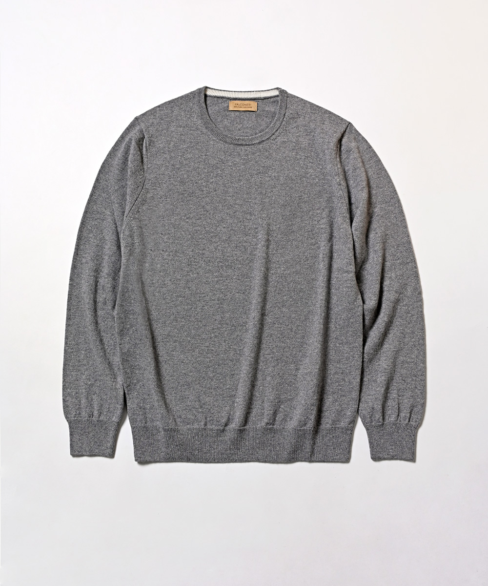 Falconeri 100%ウルトラソフトカシミヤ クルーネック セーター ウルトラソフトカシミヤ クルーネック セーター | Falconeri