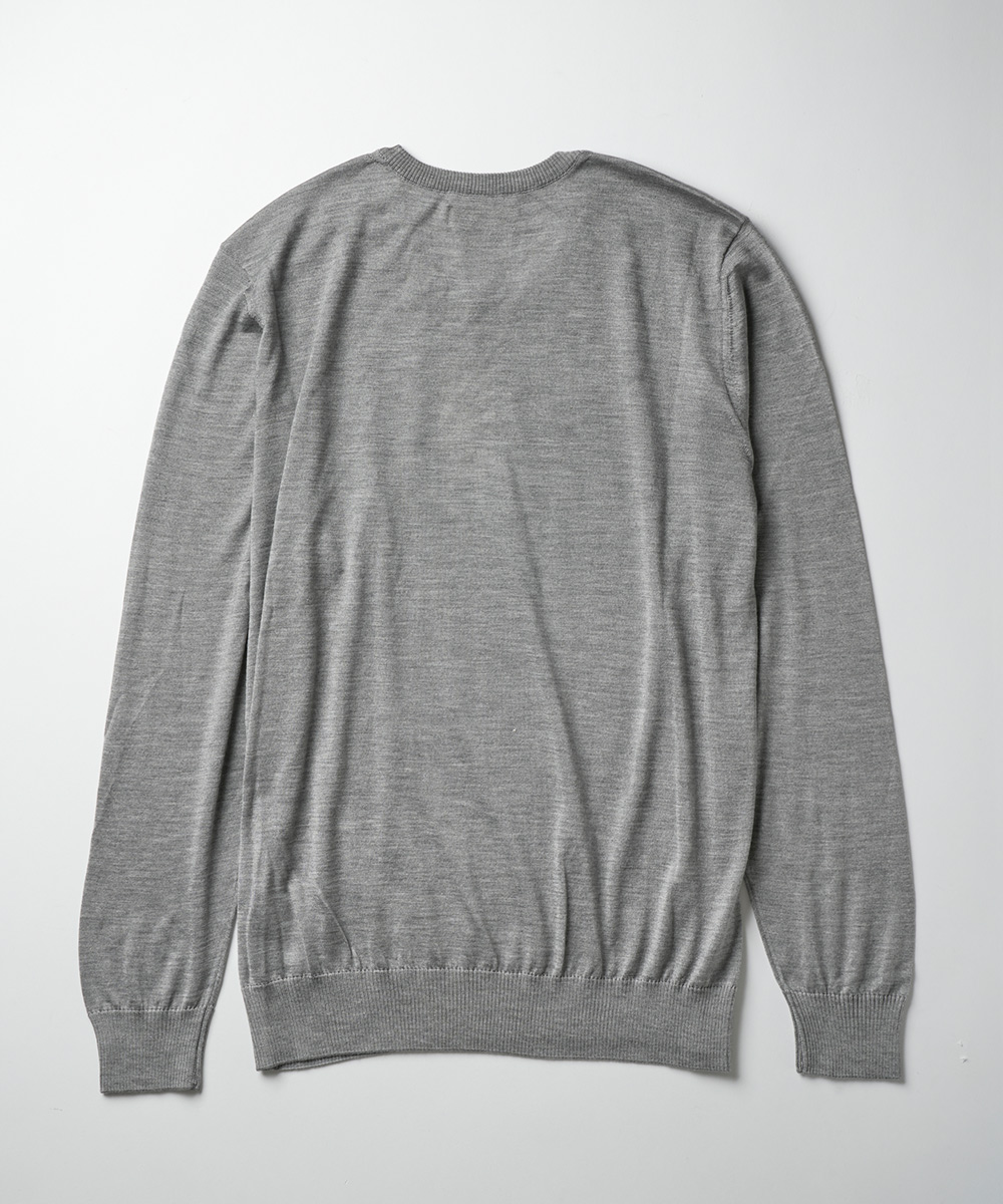 FALCONERI ダークグレーカシミヤセーター 48 FALCONERI ダークグレーカシミヤセーター 48 FALCONERI ダークグレー